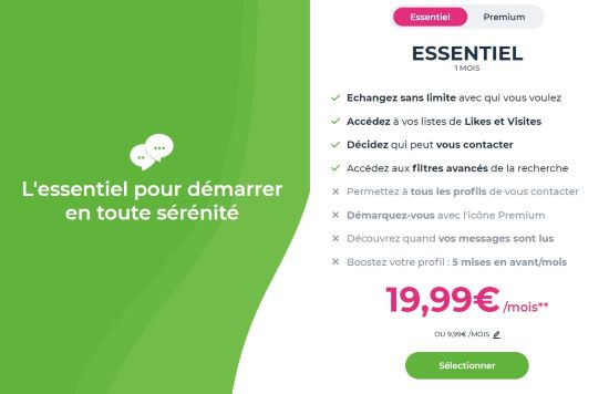 abonnement payant essentiel